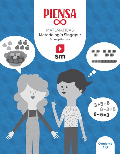 [9788413188324] PIENSA [INFINITO]. METODOLOGÍA SINGAPUR. 1 PRIMARIA. CUADERNO