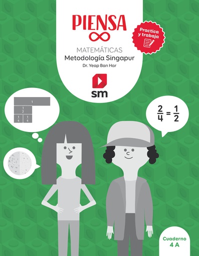 [9788413187969] 4 EP MATEMÁTICAS PIENSA INFINITO 20 CUADERNO