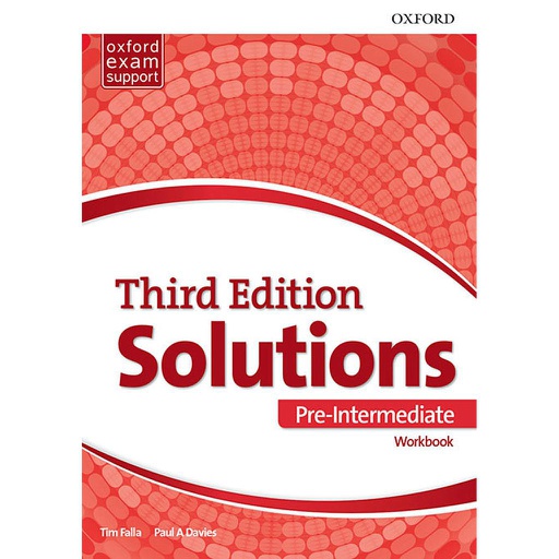 [9780190541866] ESO 2 - SOLUTIONS PRE-INTERM B1 WB PACK (3 ED)