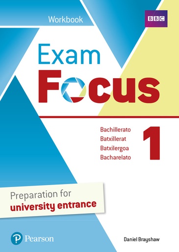 [9788420573847] EXAM FOCUS 1 WORKBOOK PRINT & DIGITAL INTERACTIVE WORKBOOKACCESS CODE