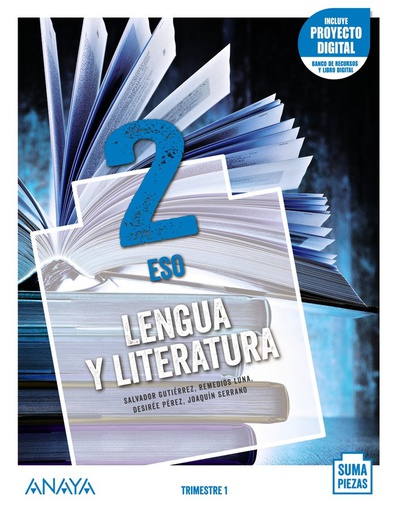 [9788469878590] ESO 2 - LENGUA Y LITERATURA - SUMA PIEZAS
