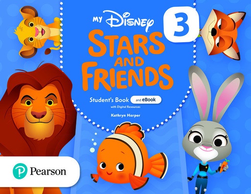 [9781292395548] MY DISNEY STARS AND FRIENDS 3 STUDENT\*S BOOK AND EBOOK WITH DIGITAL RESOURCES