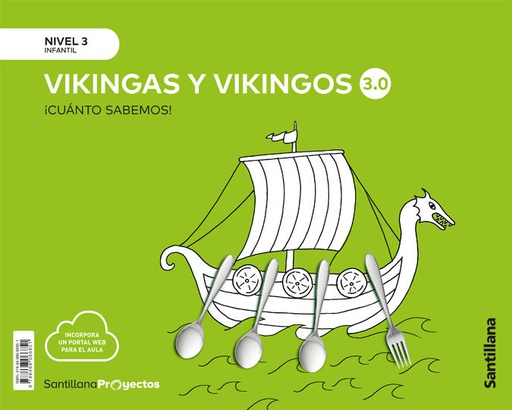 [9788468066851] NIVEL 3 LOS VIKINGOS 3.0 CUANT SAB ED21