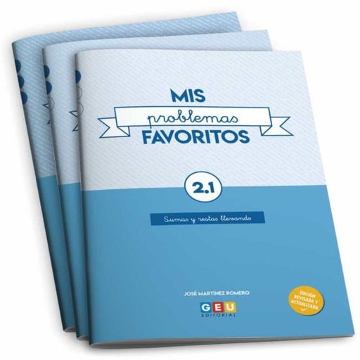 [8436548132248] PACK 2º PROBLEMAS FAVORITOS 2,1 2,2 2,3 + ORGANIZADO SEMANA