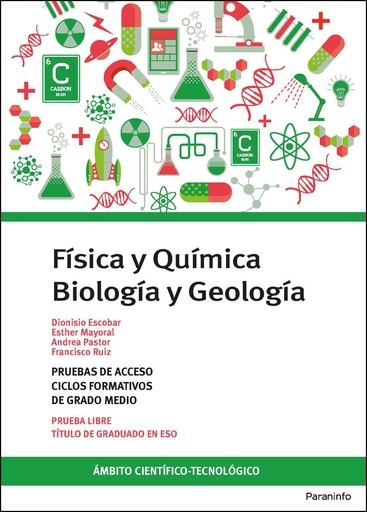 [9788428344869] PRUEBAS ACCESO GRADO MEDIO BIOLOGÍA, GEOLOGÍA, FÍSICA, QUÍMICA