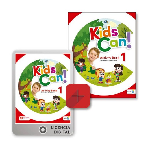 [9781380072849] EP 1 - KIDS CAN! 1 WB EPACK
