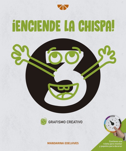 [9788414032350] ENCIENDE LA CHISPA GRAFISMO CREATIVO 3 MANDARINA