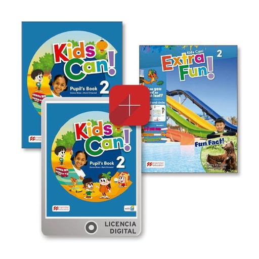 [9781380051790] KIDS CAN! 2 PUPIL´S BOOK EXTRAFUN EPACK