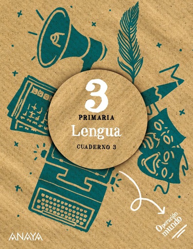 [9788469899199] LENGUA 3. CUADERNO 3. OPERACIÓN MUNDO. PRIMARIA