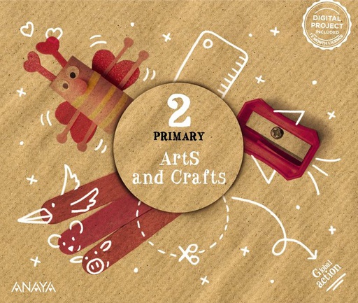 [9788414313190] ARTS AND CRAFTS 2. PUPIL BOOK. GLOBAL ACTION. PRIMARIA