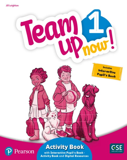[9788420576855] TEAM UP NOW! 1 ACTIVITY BOOK & INTERACTIVE PUPIL¿S BOOK-ACTIVITY BOOKAND DIGITAL RESOURCES ACCESS CODE. PRIMARIA