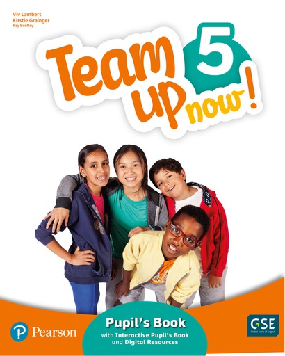 [9788420577135] TEAM UP NOW! 5 PUPIL'S BOOK & INTERACTIVE PUPIL'S BOOK AND DIGITALRESOURCES ACCESS CODE. PRIMARIA