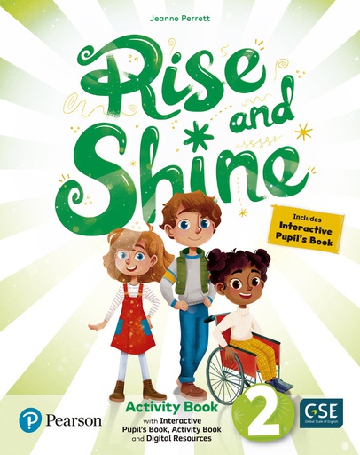 [9788420575391] RISE & SHINE 2 ACTIVITY BOOK, BUSY BOOK & INTERACTIVE PUPIL¿S BOOK-ACTIVITY BOOK AND DIGITAL RESOURCES ACCESS CODE. PRIMARIA