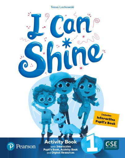 [9788420576121] I CAN SHINE 1 ACTIVITY BOOK & INTERACTIVE PUPIL¿S BOOK-ACTIVITY BOOK ANDDIGITAL RESOURCES ACCESS CODE. PRIMARIA