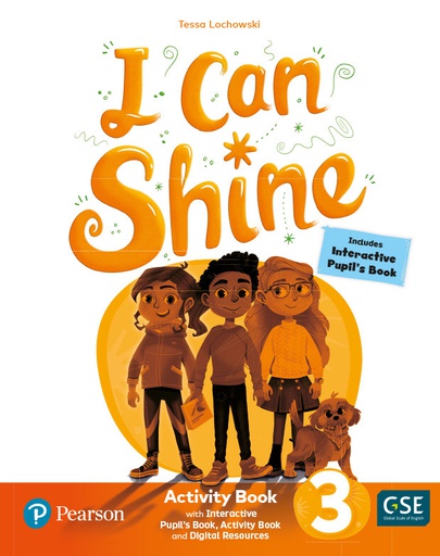[9788420576367] I CAN SHINE 3 ACTIVITY BOOK & INTERACTIVE PUPIL¿S BOOK-ACTIVITY BOOK ANDDIGITAL RESOURCES ACCESS CODE. PRIMARIA