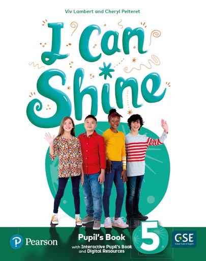 [9788420576466] I CAN SHINE 5 PUPIL'S BOOK & INTERACTIVE PUPIL'S BOOK AND DIGITALRESOURCES ACCESS CODE. PRIMARIA