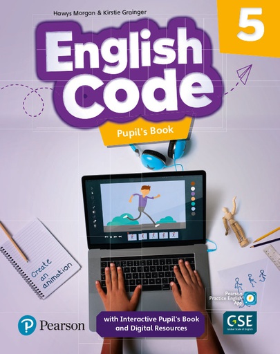 [9788420577944] ENGLISH CODE 5 PUPIL'S BOOK & INTERACTIVE PUPIL'S BOOK AND DIGITAL RESOURCES ACCESS CODE. PRIMARIA