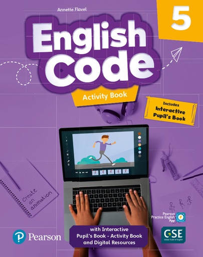 [9788420577968] ENGLISH CODE 5 ACTIVITY BOOK & INTERACTIVE PUPIL'S BOOK-ACTIVITY BOOK AND DIGITAL RESOURCES ACCESS CODE. PRIMARIA