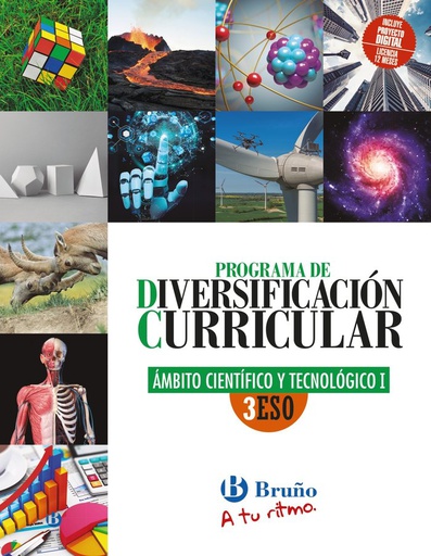 [9788469633014] ESO 3 - DIVERSIF CURRICULAR AMBITO CIENTIFICO Y TECNOLOGICO 3 - A TU RITMO