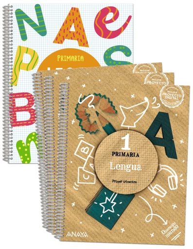 [9788469892343] LENGUA 1. CUADRÍCULA. (INCLUYE PUNTO DE LECTURA 1.). OPERACIÓN MUNDO. PRIMARIA