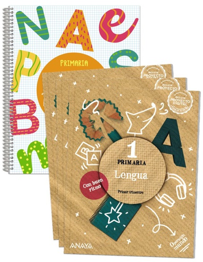 [9788469892176] LENGUA 1. CON BUEN RITMO. CUADRÍCULA. (INCLUYE PUNTO DE LECTURA 1.). OPERACIÓN MUNDO - CON BUEN RITMO. PRIMARIA