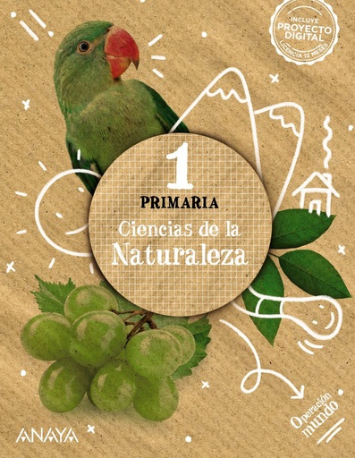 [9788469894675] CIENCIAS DE LA NATURALEZA 1. CUADRÍCULA. OPERACIÓN MUNDO. PRIMARIA
