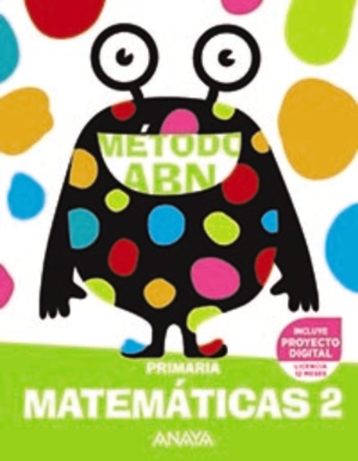 [9788469894477] MATEMÁTICAS ABN 2. PRIMARIA