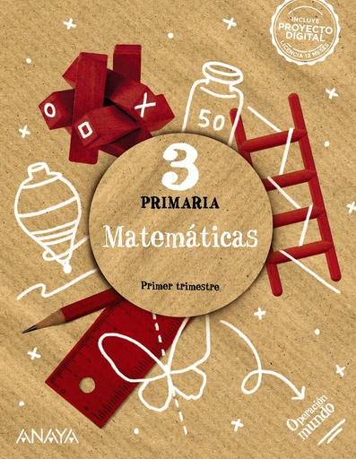 [9788469899618] MATEMÁTICAS 3. OPERACIÓN MUNDO. PRIMARIA