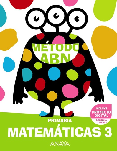 [9788469899946] MATEMÁTICAS ABN 3. PRIMARIA