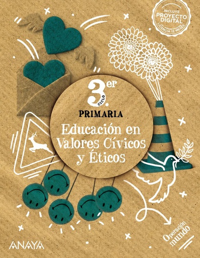 [9788414304624] EDUCACIÓN EN VALORES CÍVICOS Y ÉTICOS. OPERACIÓN MUNDO. PRIMARIA