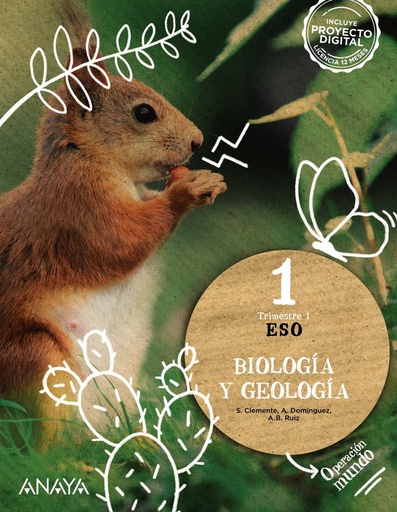 [9788414306208] BIOLOGÍA Y GEOLOGÍA 1. OPERACIÓN MUNDO. ESO
