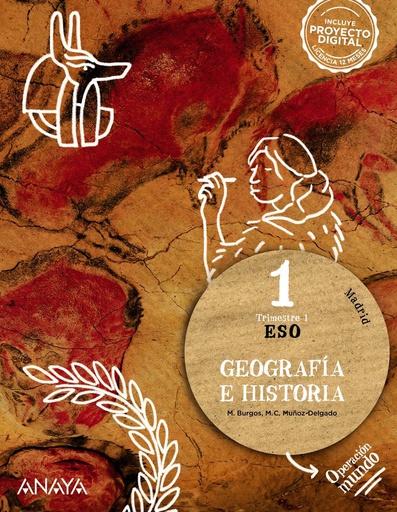 [9788414308226] GEOGRAFÍA E HISTORIA 1. OPERACIÓN MUNDO. ESO. MADRID