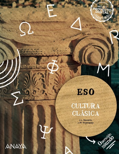 [9788414310649] CULTURA CLÁSICA. OPERACIÓN MUNDO. ESO