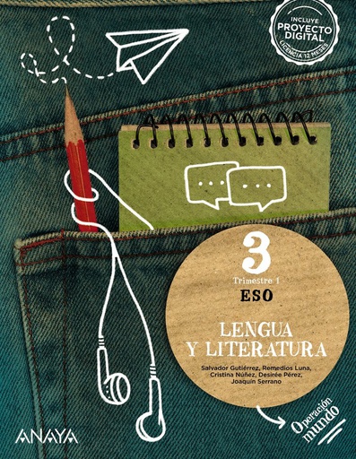 [9788414304761] LENGUA Y LITERATURA 3. OPERACIÓN MUNDO. ESO