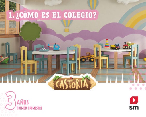 [9788411201476] CASTORIA 3AÑOS EI 1ºTRIMESTRE 22 AREAS INTEGRADAS