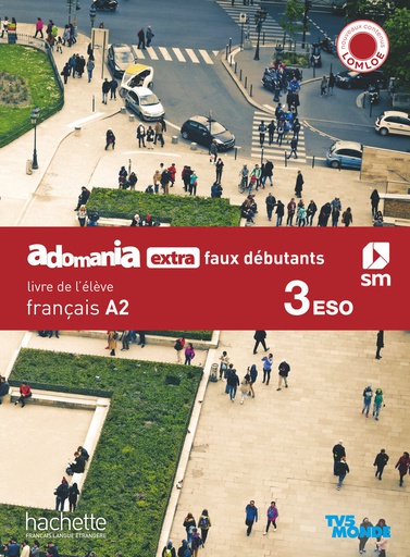 [9788413926285] 3 ESO FRANCES ADOMANIA EXTRA LOMLOE 22