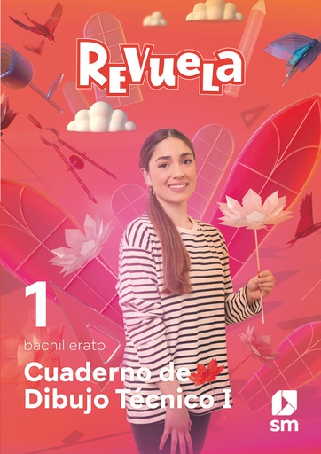 [9788411202275] 1BACH.CUAD.DIBUJO TECNICO I-RE 22 REVUELA