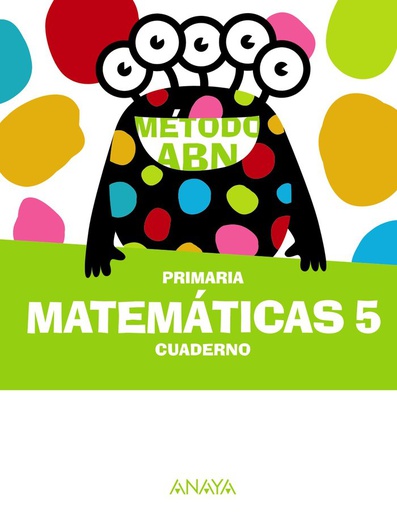 [9788414310243] MATEMÁTICAS ABN 5. CUADERNO.