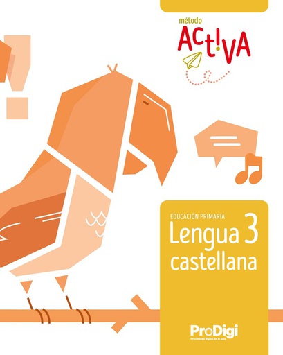 [9788430740604] LENGUA CASTELLANA 3ºEP 22 ACTIVA PRODIGI