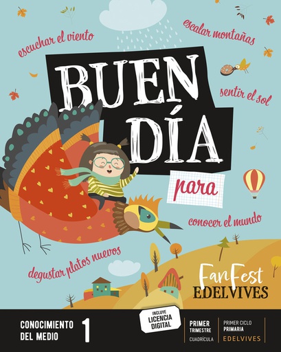 [9788414037775] CONOCIMIENTO MEDIO 1ºEP CUADRICULA 22 FANFEST