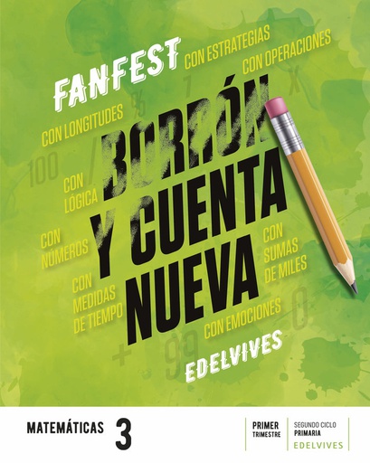 [9788414037829] MATEMATICAS 3ºEP 22 FANFEST