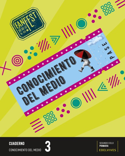 [9788414038000] CUADERNO CONOCIMIENTO MEDIO 3ºEP 22 FANFEST
