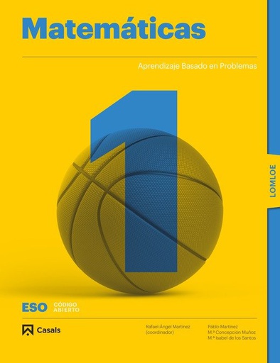 [9788421873724] MATEMATICAS 1ºESO 22 LOMLOE CODIGO ABIERTO