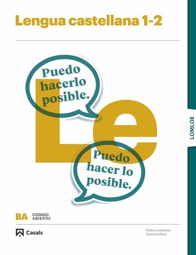 [9788421875995] LENGUA CASTELLANA NB 22 LOMLOE CODIGO ABIERTO