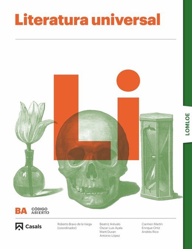 [9788421874790] LITERATURA UNIVERSAL 1ºNB 22 LOMLOE CODIGO ABIERTO