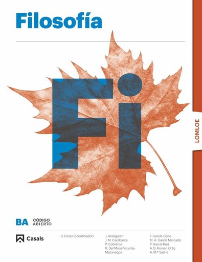 [9788421874769] FILOSOFIA 1ºNB 22 LOMLOE CODIGO ABIERTO