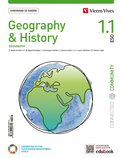 [9788468290744] GEOGRAPHY HISTORY 1ºESO MADRID 22 CONNECTED COMMUNITY