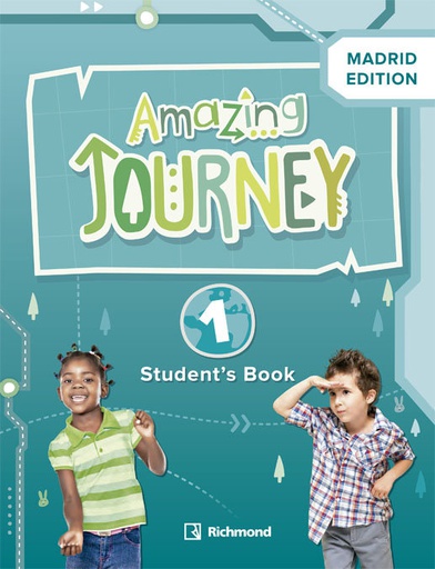 [9788466828031] AMAZING JOURNEY 1 STUDENT'S PACK MADRID