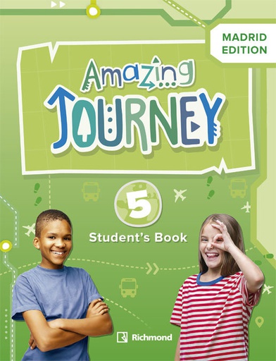 [9788466827003] AMAZING JOURNEY 5 STD MADRID