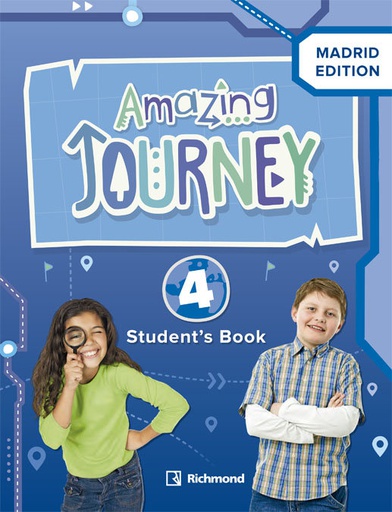 [9788466825702] AMAZING JOURNEY 4 STD MADRID